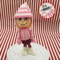 Fondant Figur &quot;Edith Gru&quot; inspiriert von Despiciable Me - Ich, einfach unverbesserlich!