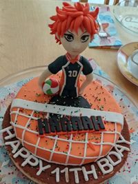 Hinata Shoyo birthdaycake