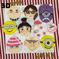 Minions Set B - The Gru Family